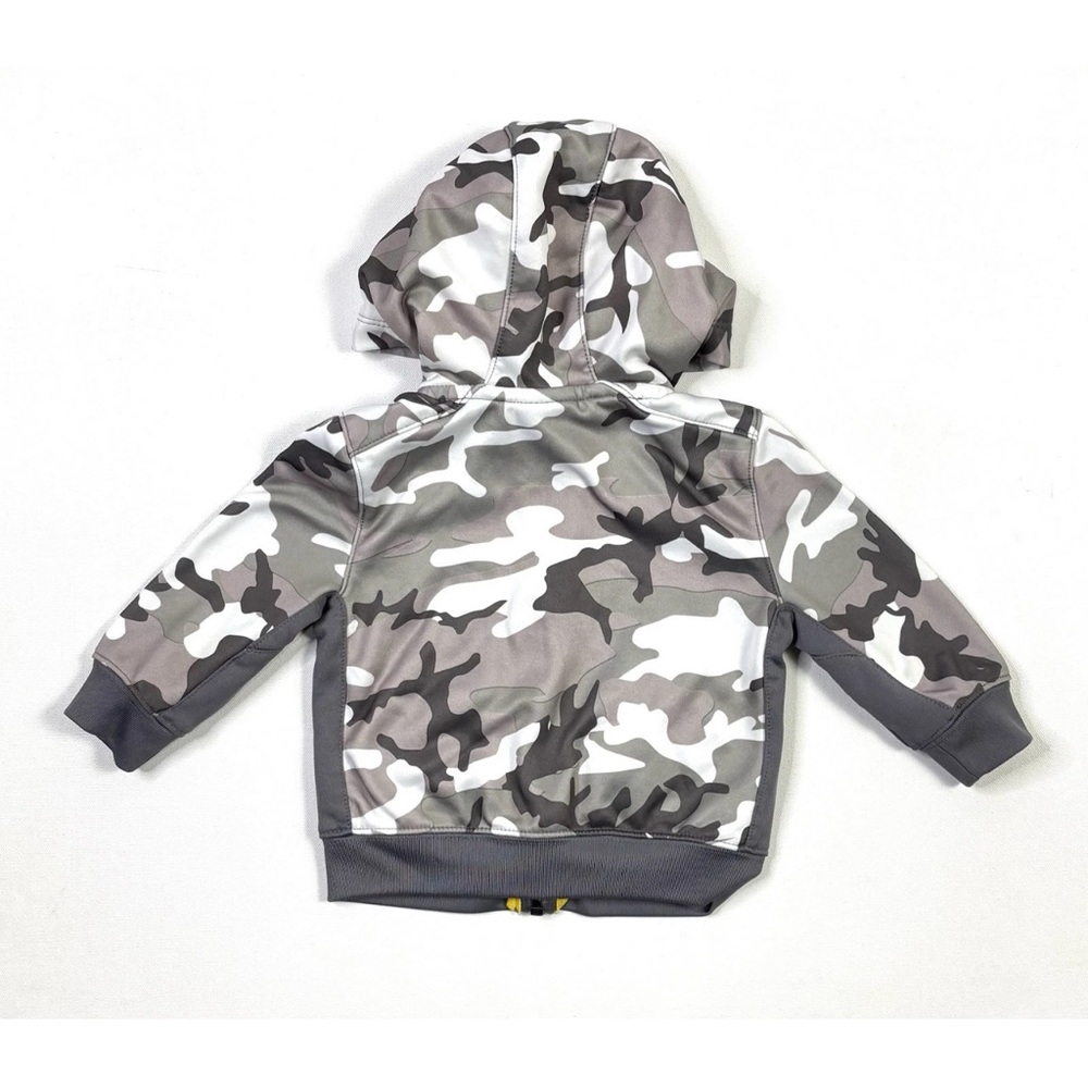 Nike Kids Gray Camo Hoodie - Picture 3 of 11